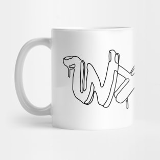 WYA?- Where you at?- Funny- Plain- Simple Mug